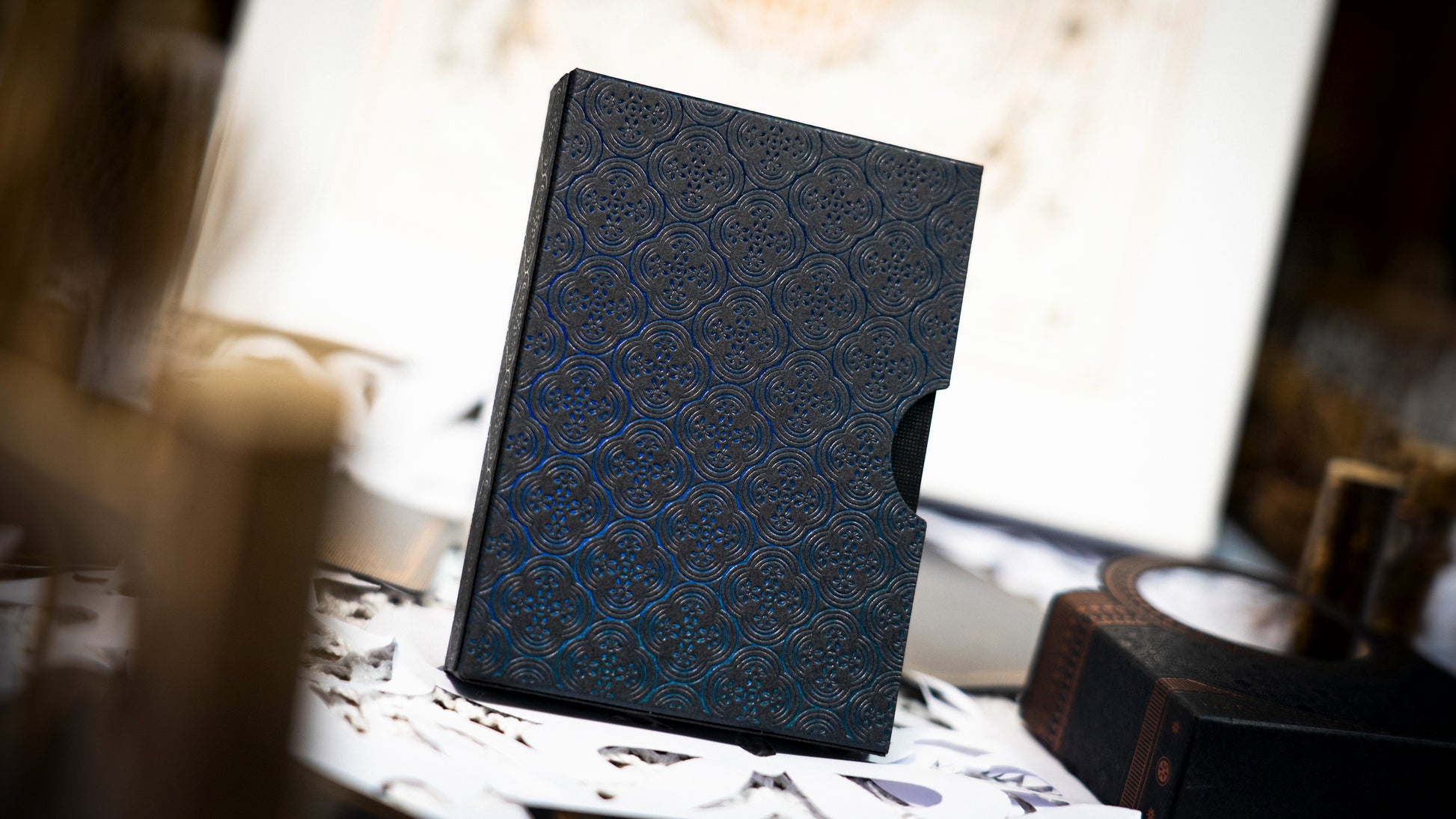 The Four Seasons White Boxset Playing Cards by Ark Playing Cards