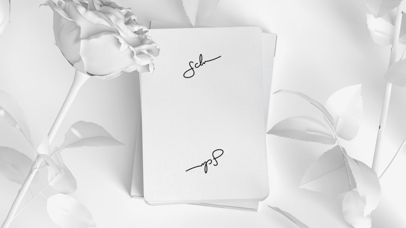 Daniel Schneider White Edition Playing Cards Playing Cards by Daniel Schneider