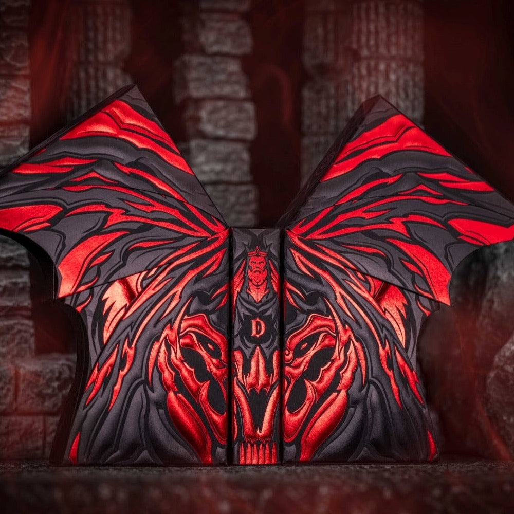 Demon V2 Vengeance Edition Playing Cards Playing Cards by Card Mafia