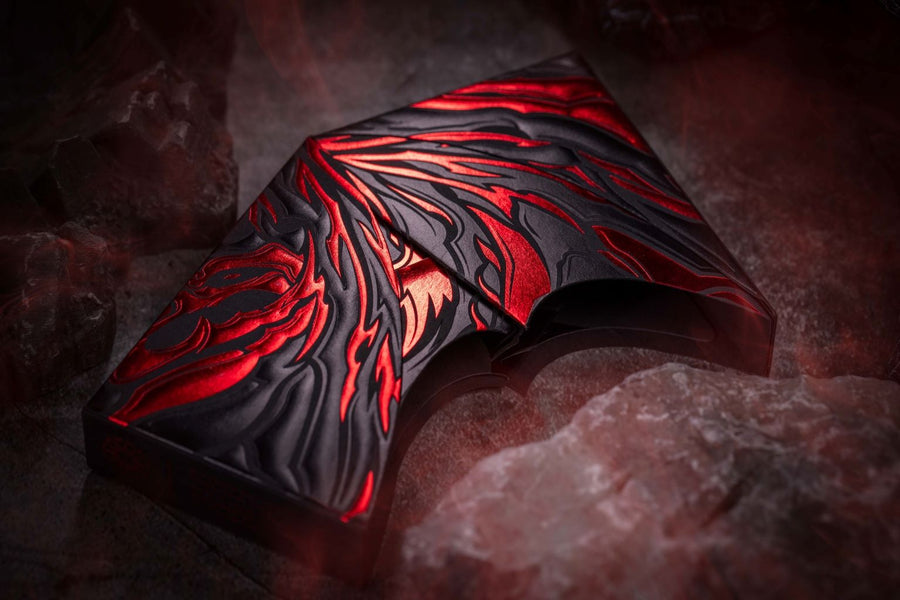 Demon V2 Vengeance Edition Playing Cards Playing Cards by Card Mafia