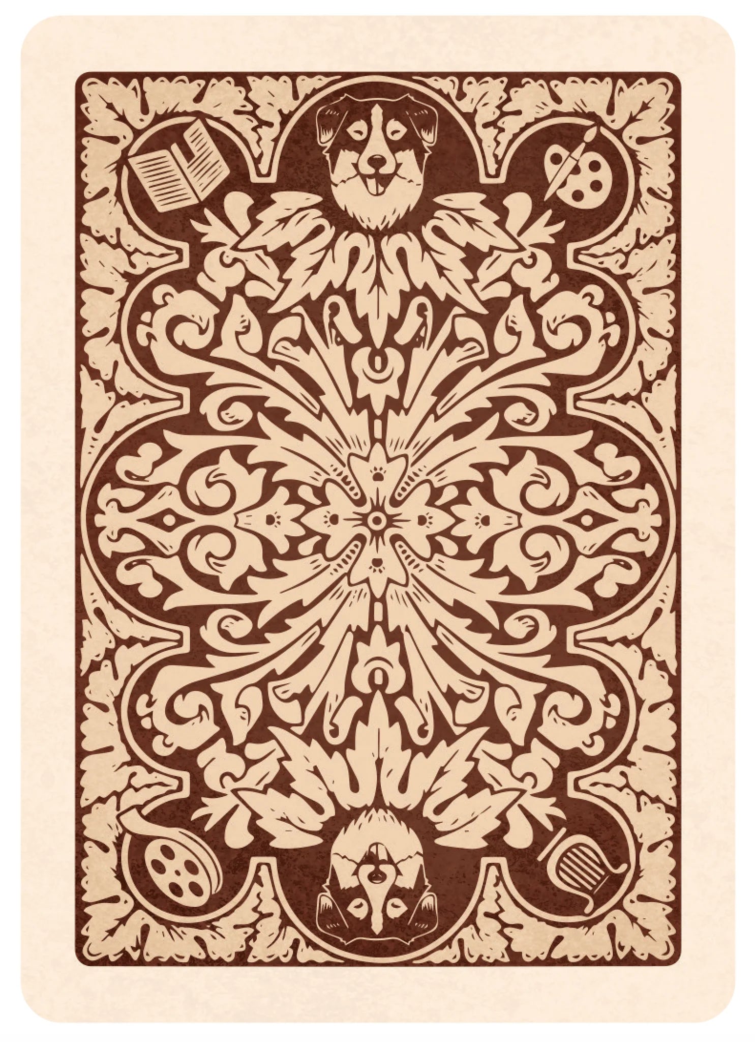 Dogs Playing Cards