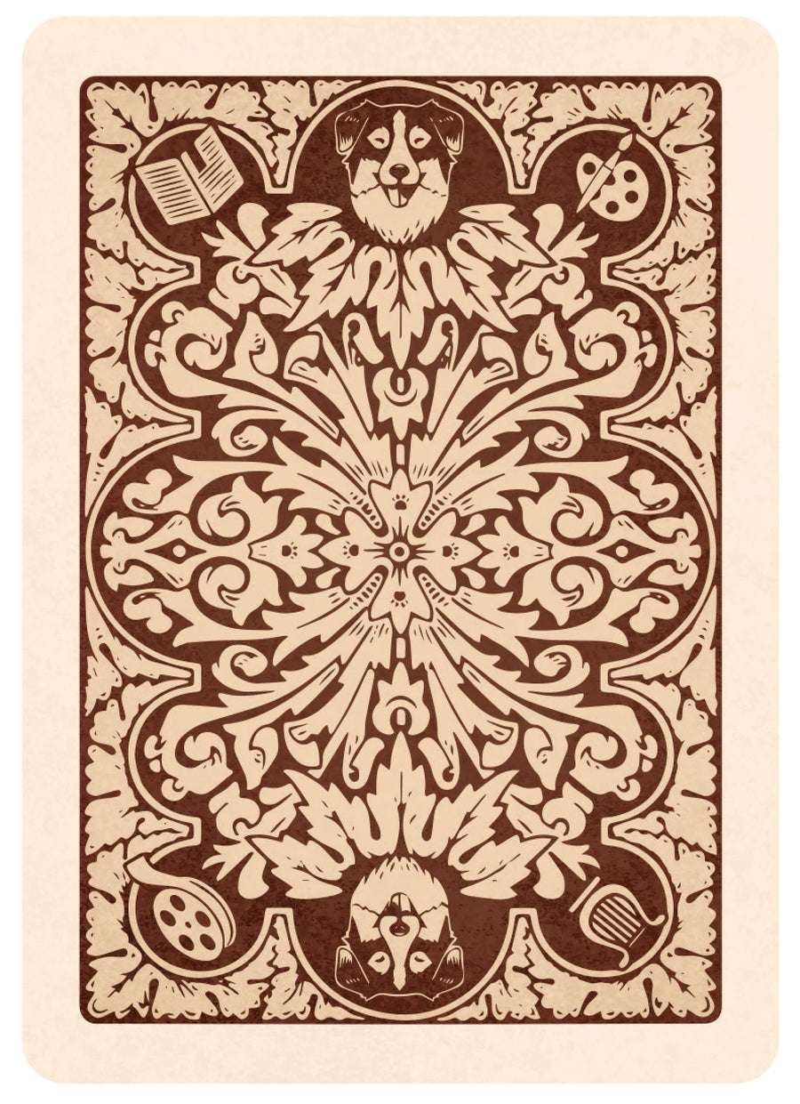 Dogs Playing Cards