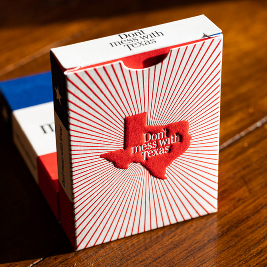 Don’t Mess With Texas Playing Cards