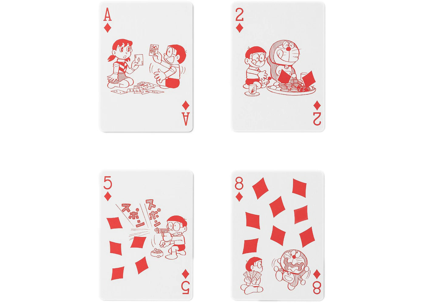 Bicycle Doraemon Playing Cards Playing Cards by Bicycle Playing Cards