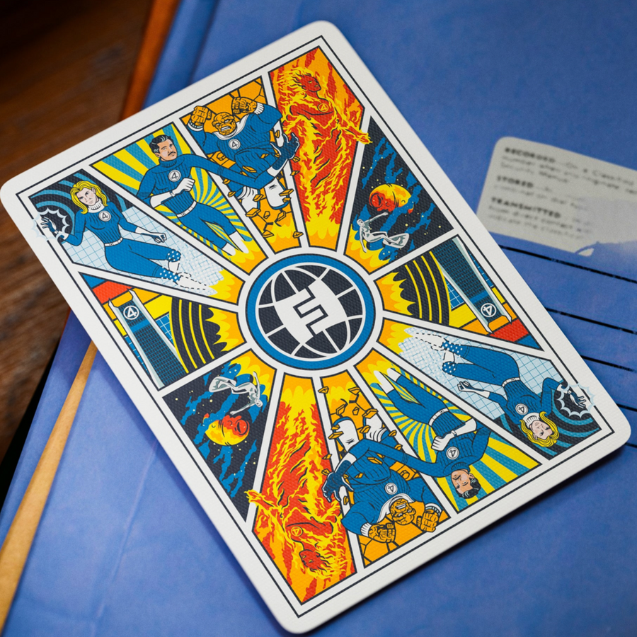 Fantastic Four Playing Cards
