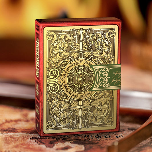 Foil and Gilded Edition LOTR Two Towers Playing Cards Playing Cards by Kings Wild Project