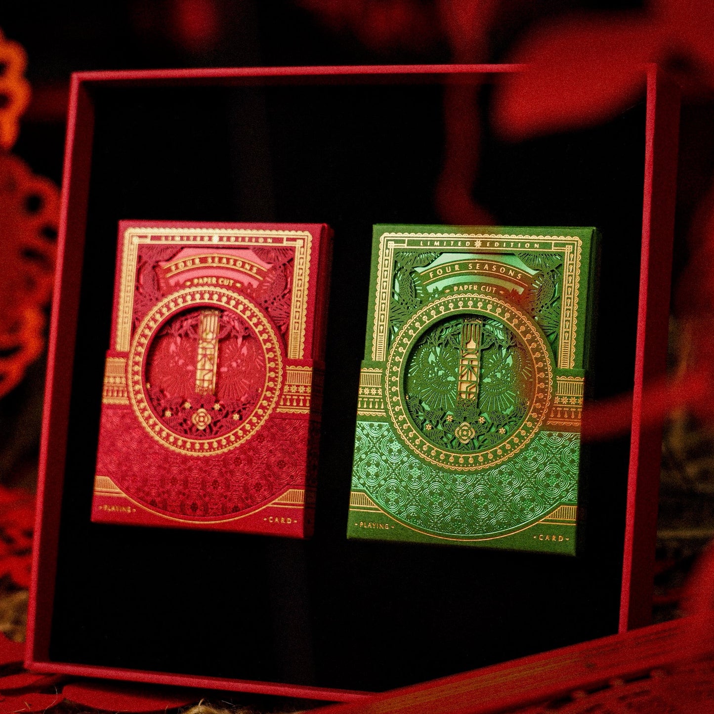The Four Seasons Classic Boxset Playing Cards by Ark Playing Cards