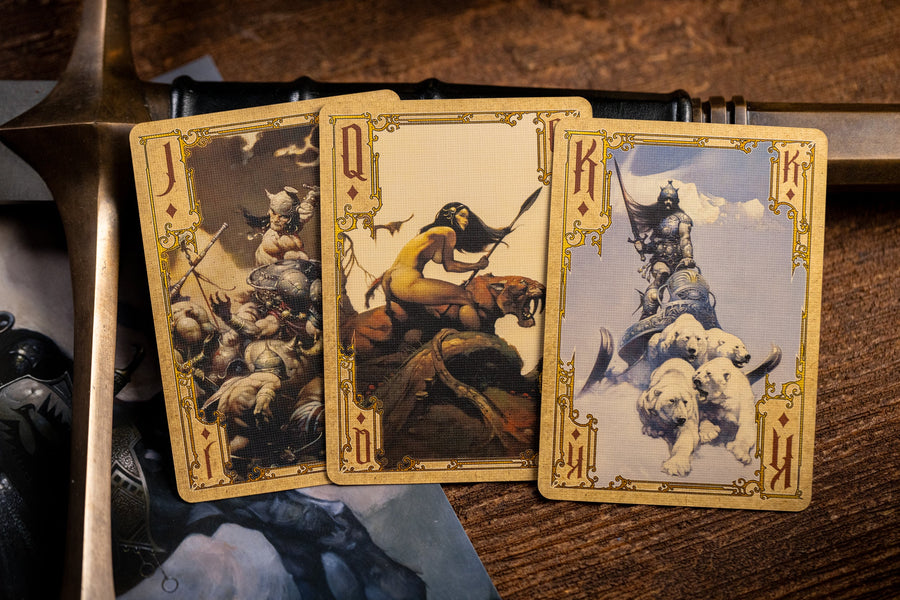 Frazetta Art Museum Playing Cards - Painting Edition