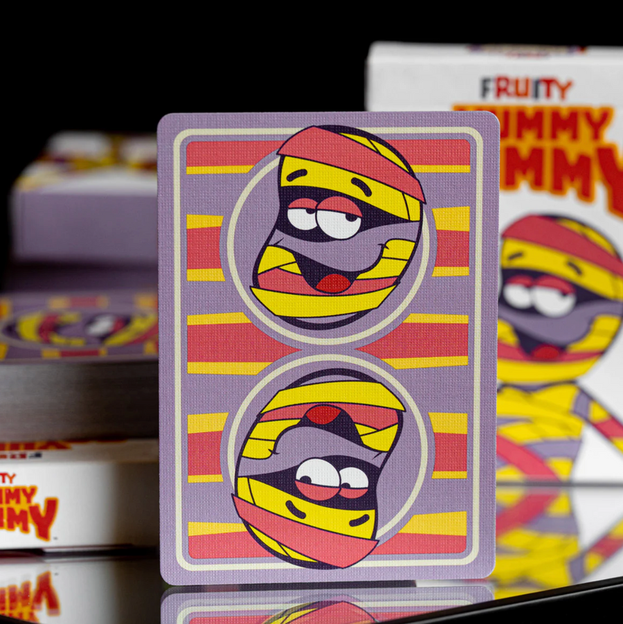 Fruity Yummy Mummy Monster Cereal Halloween Playing Cards