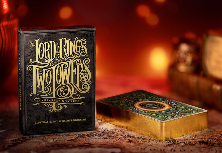 Gilded Two Towers Playing Cards Playing Cards by Kings Wild Project