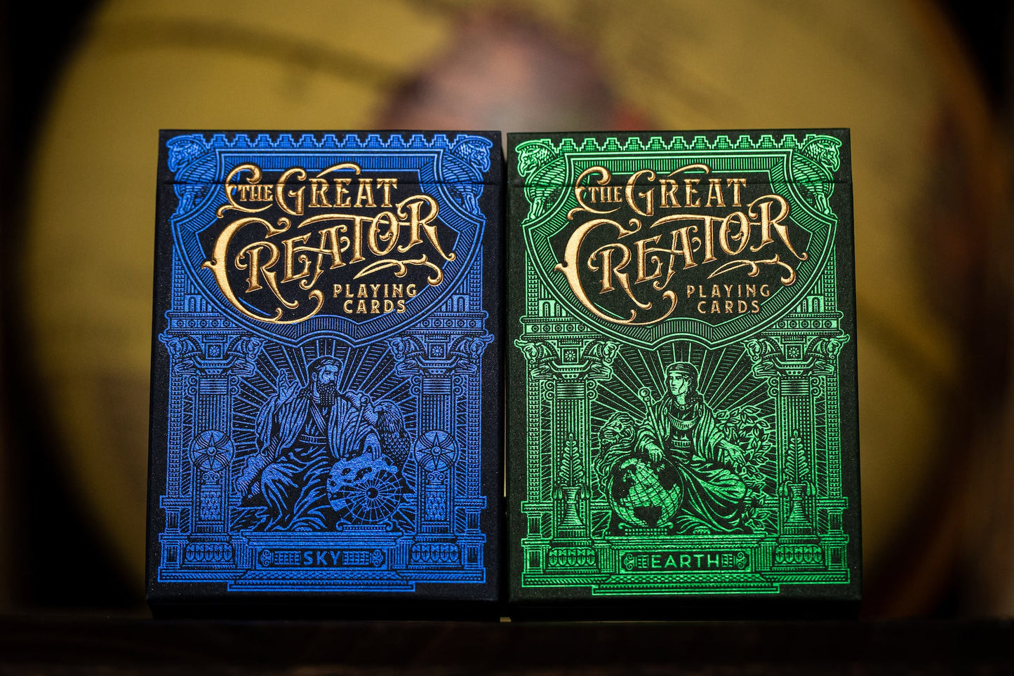 The Great Creator Playing Cards Playing Cards by Riffle Shuffle Playing Card Company