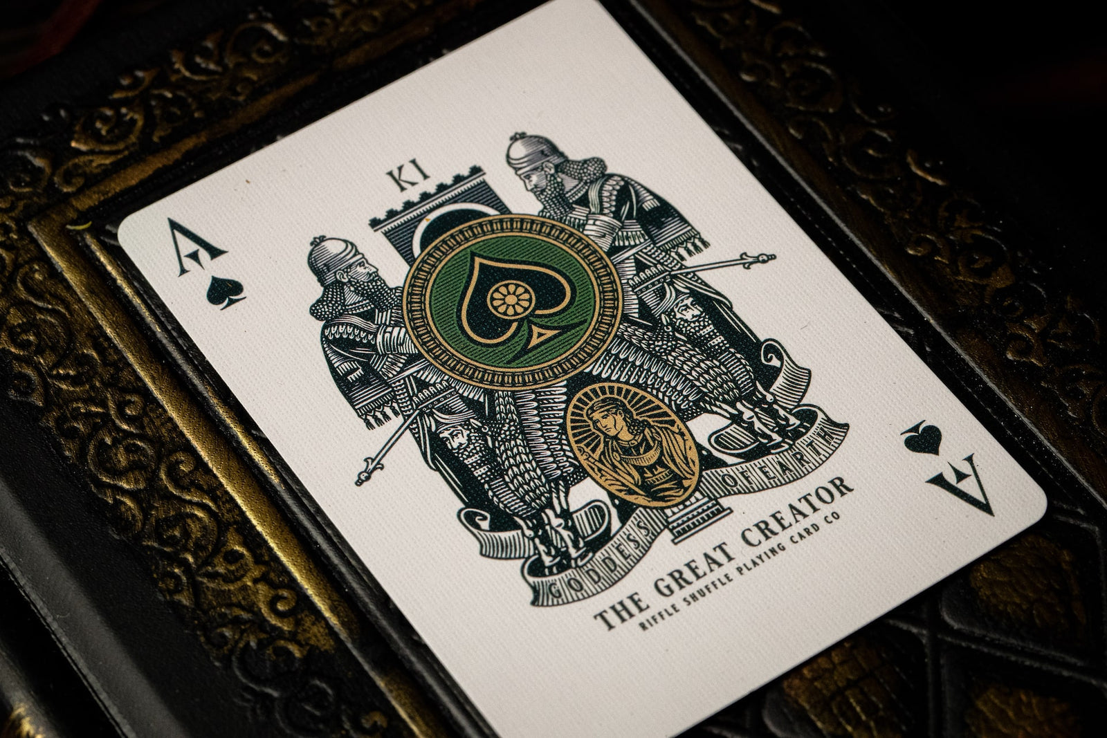 The Great Creator Playing Cards Playing Cards by Riffle Shuffle Playing Card Company