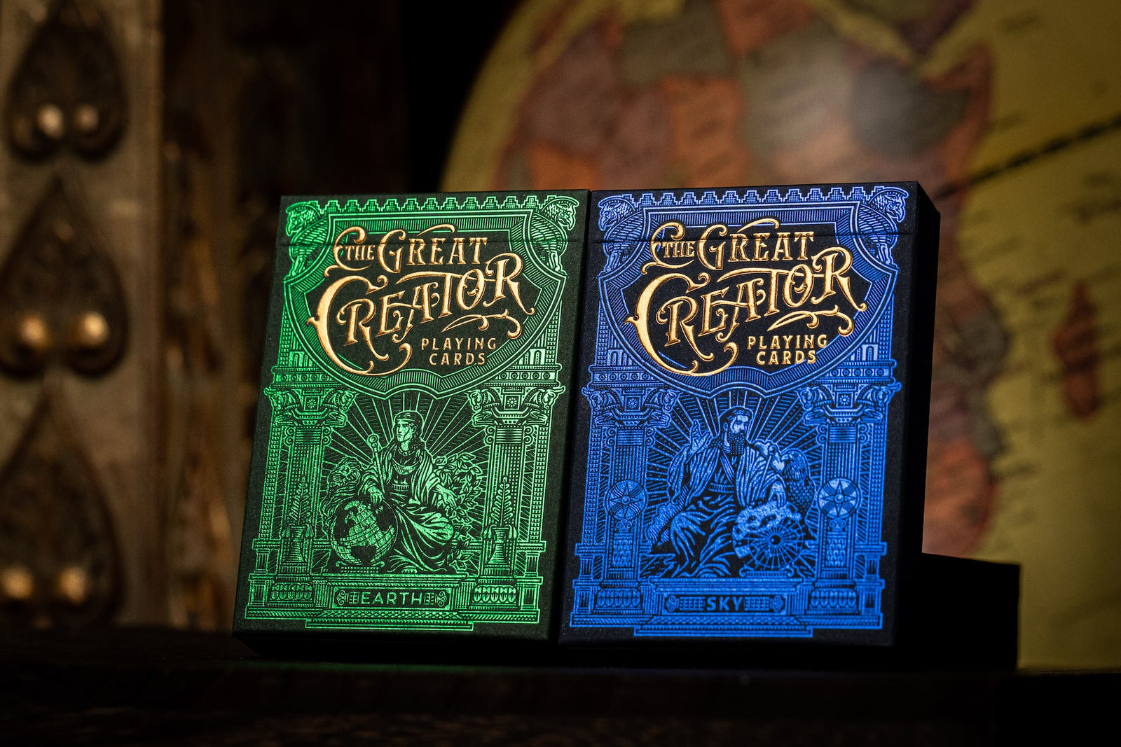 The Great Creator Playing Cards Playing Cards by Riffle Shuffle Playing Card Company