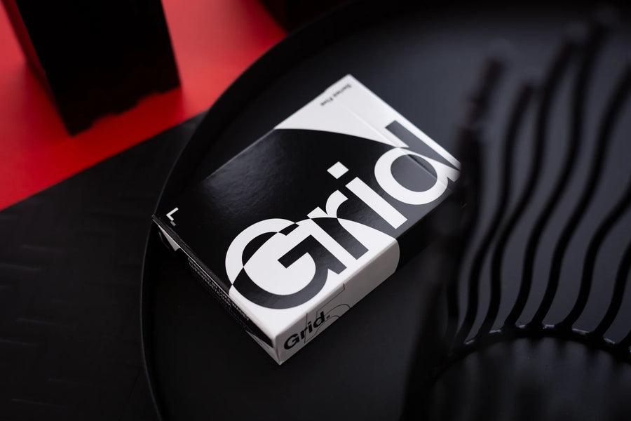 Grid Series Five Playing Cards