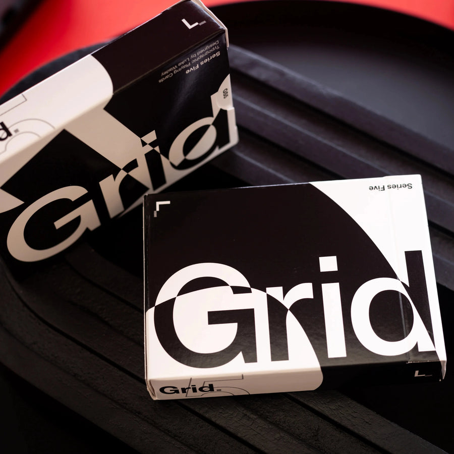 Grid Series Five Playing Cards