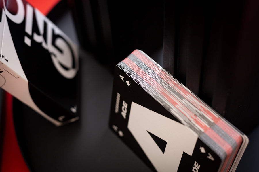 Grid Series Five Playing Cards