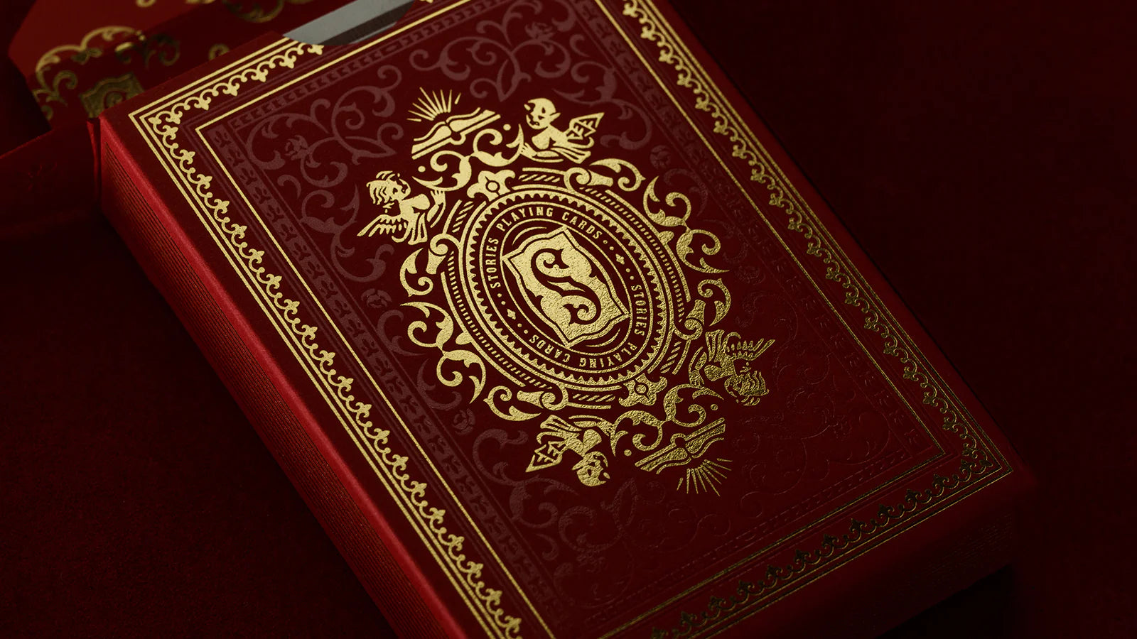 Stories Vol.1 Playing Cards - Red Playing Cards by Vanda