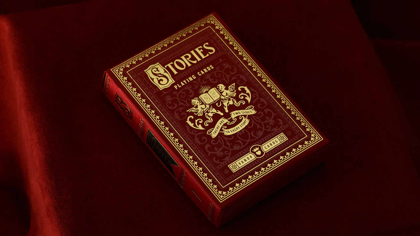 Stories Vol.1 Playing Cards - Red Playing Cards by Vanda