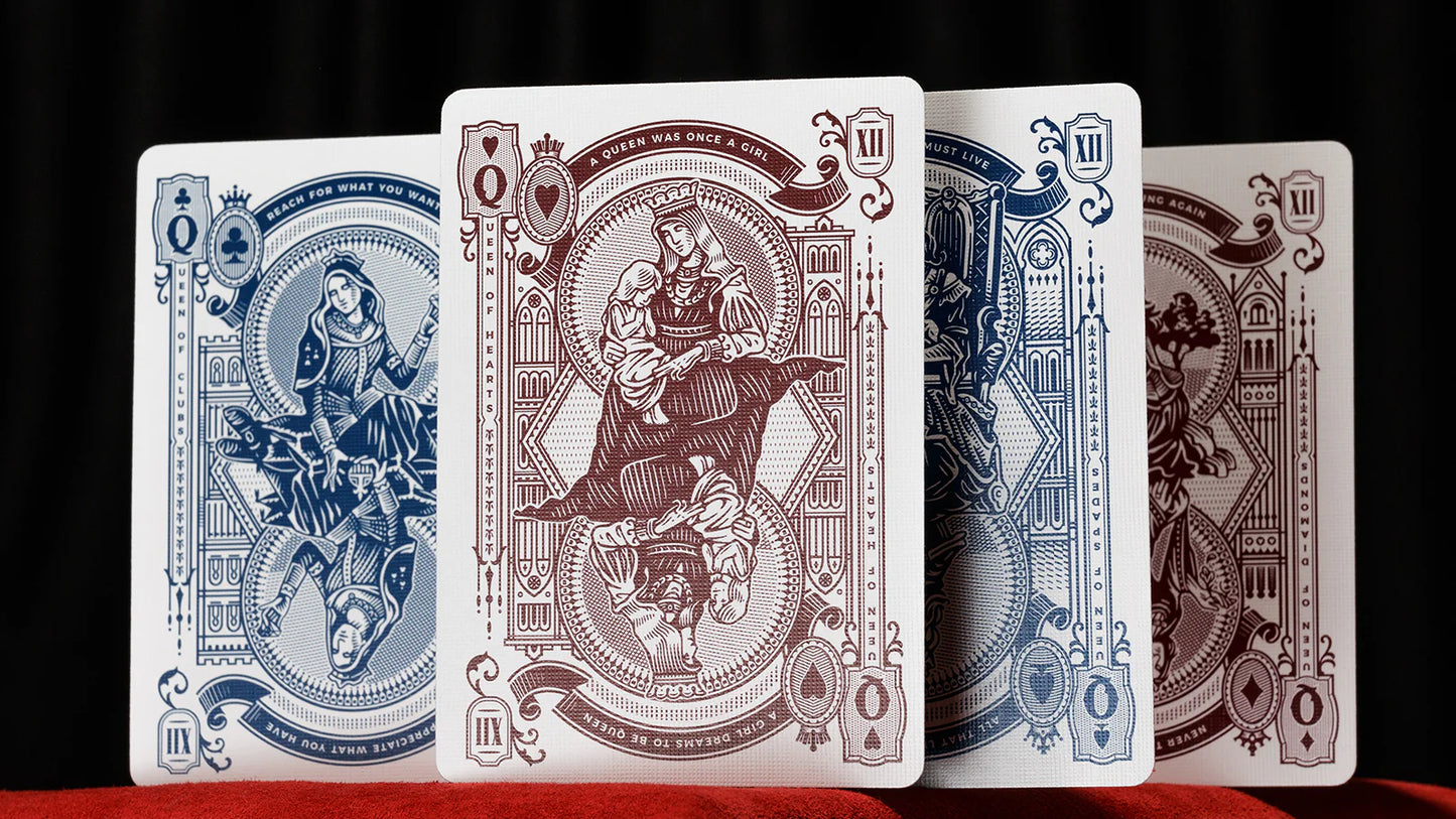 Stories Vol.1 Playing Cards - Red Playing Cards by Vanda