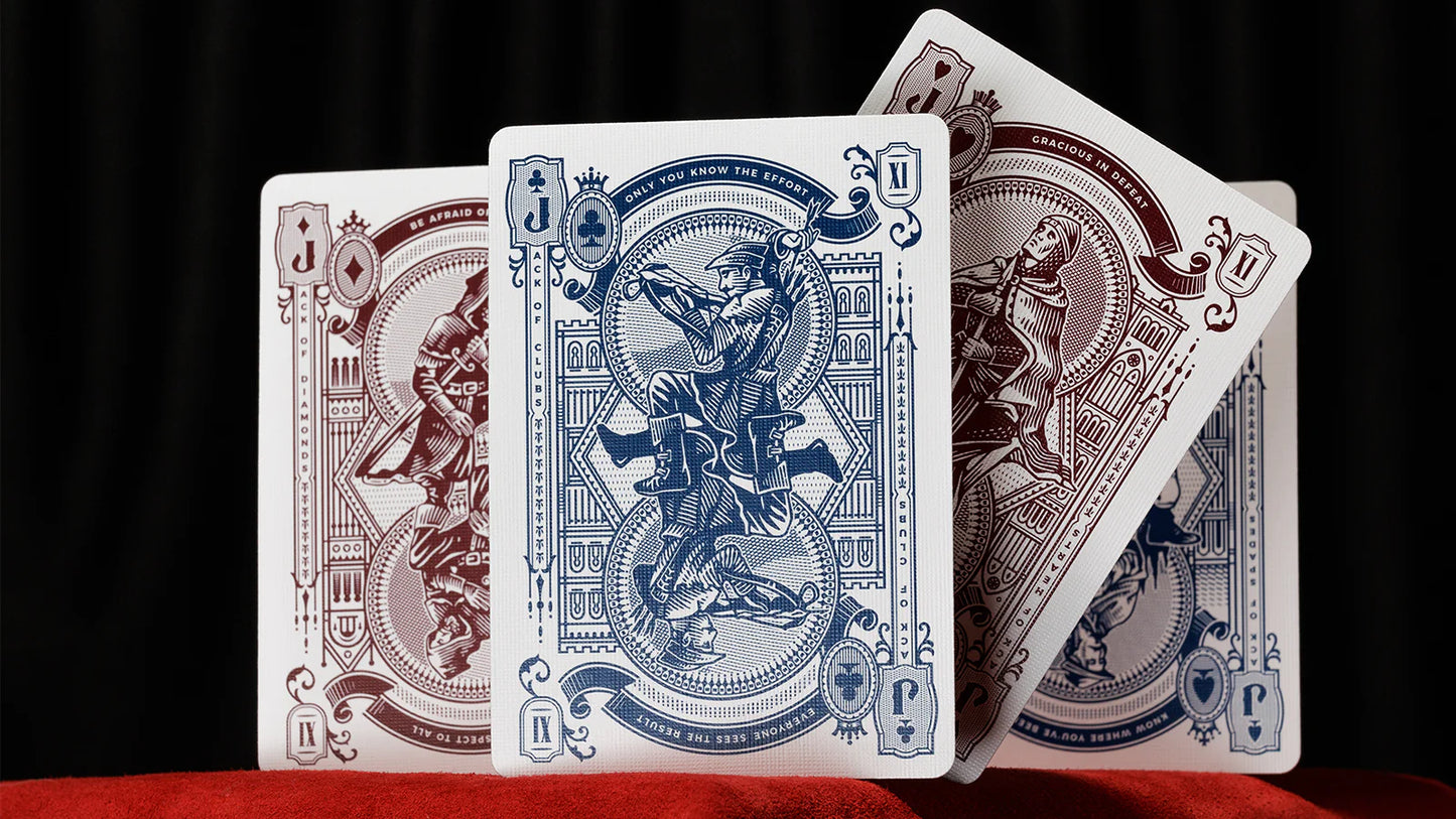 Stories Vol.1 Playing Cards - Red Playing Cards by Vanda