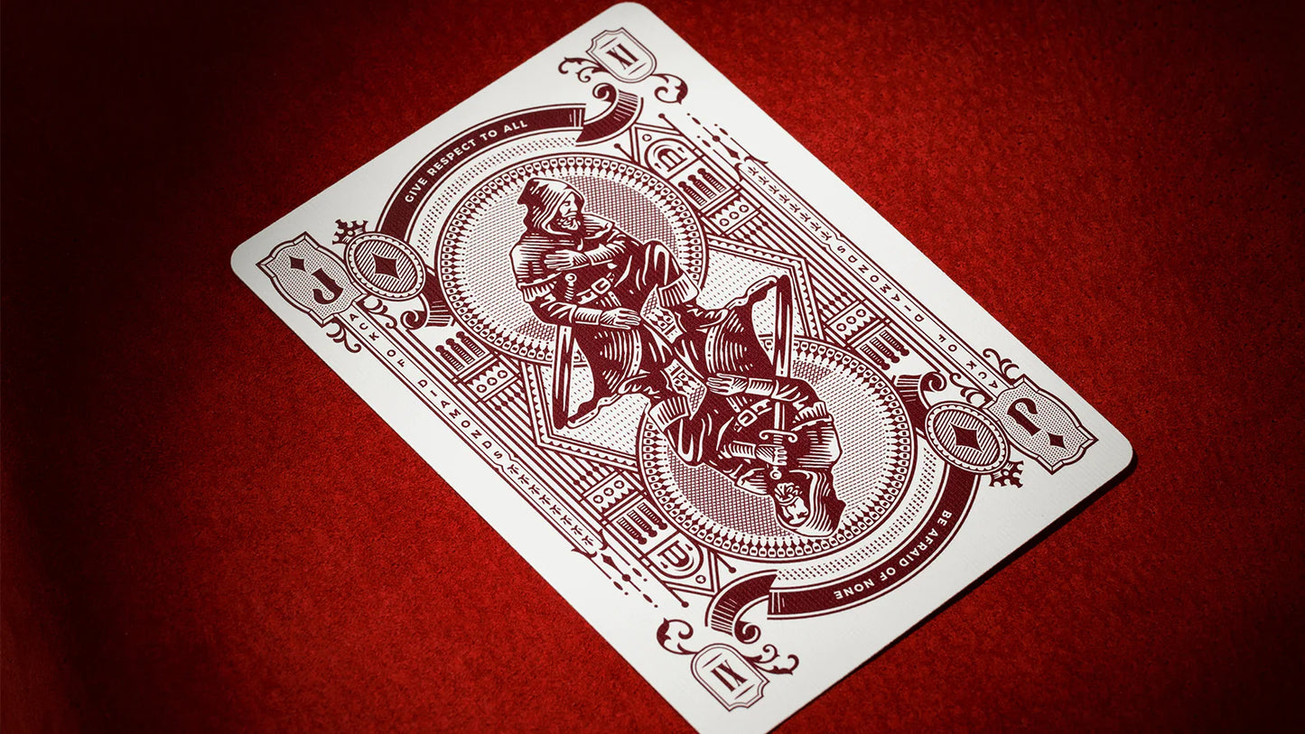 Stories Vol.1 Playing Cards - Red Playing Cards by Vanda