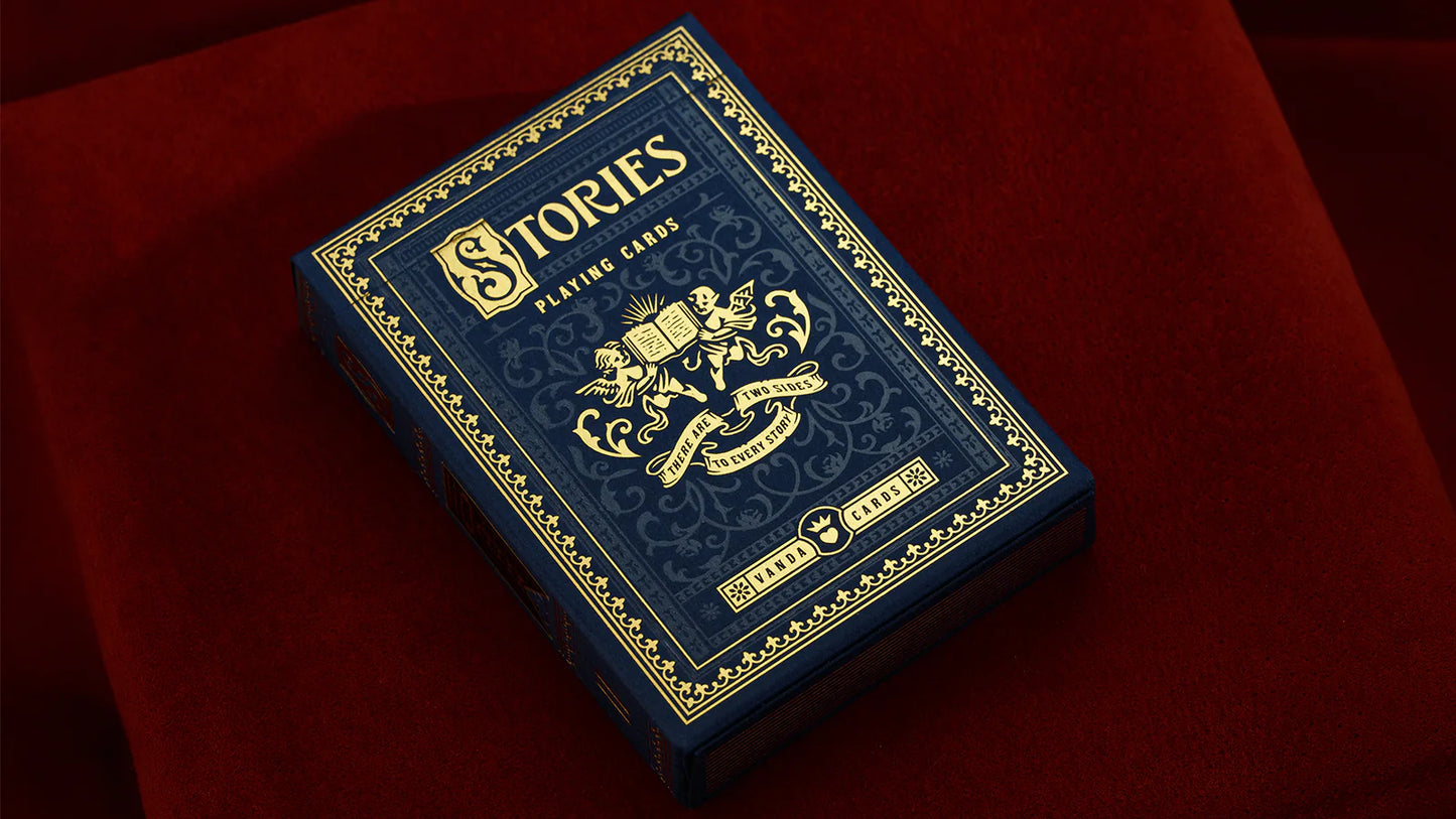 Stories Vol.2 Playing Cards - Blue Playing Cards by Vanda