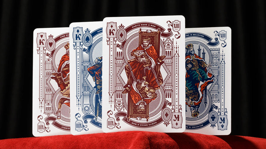Stories Vol.2 Playing Cards - Blue Playing Cards by Vanda