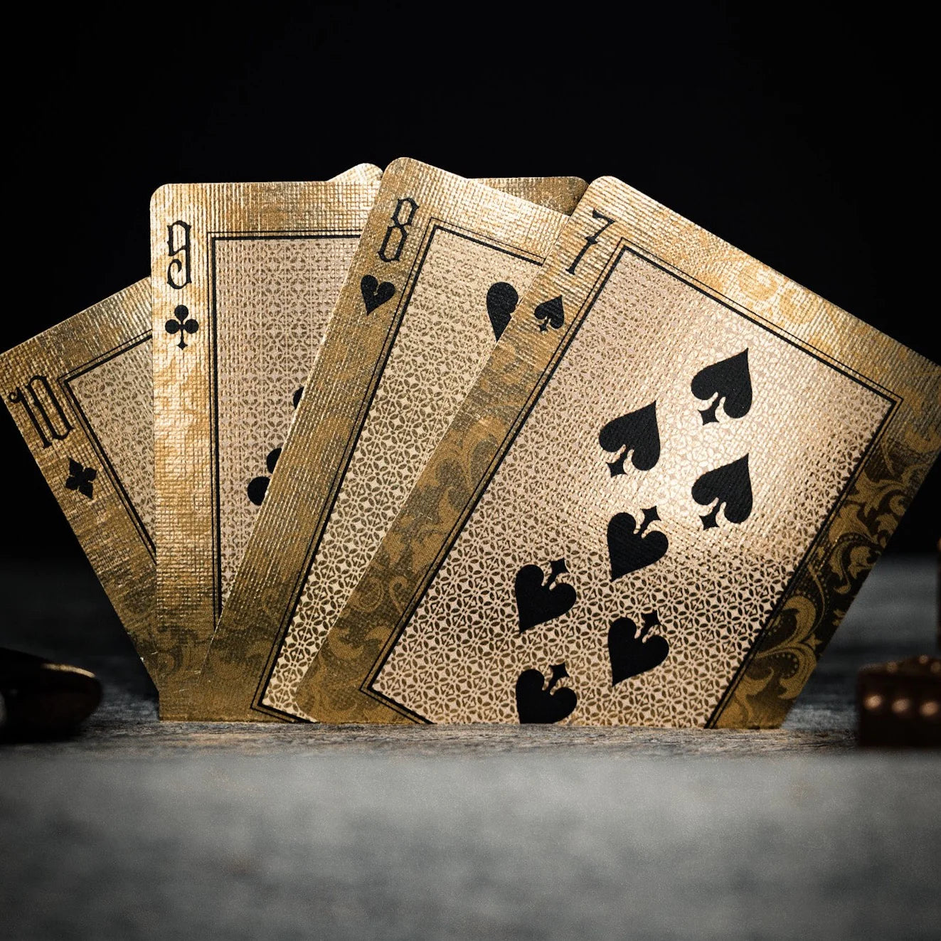 Stone Garden V2 Playing Cards Playing Cards by Black Ink Branded