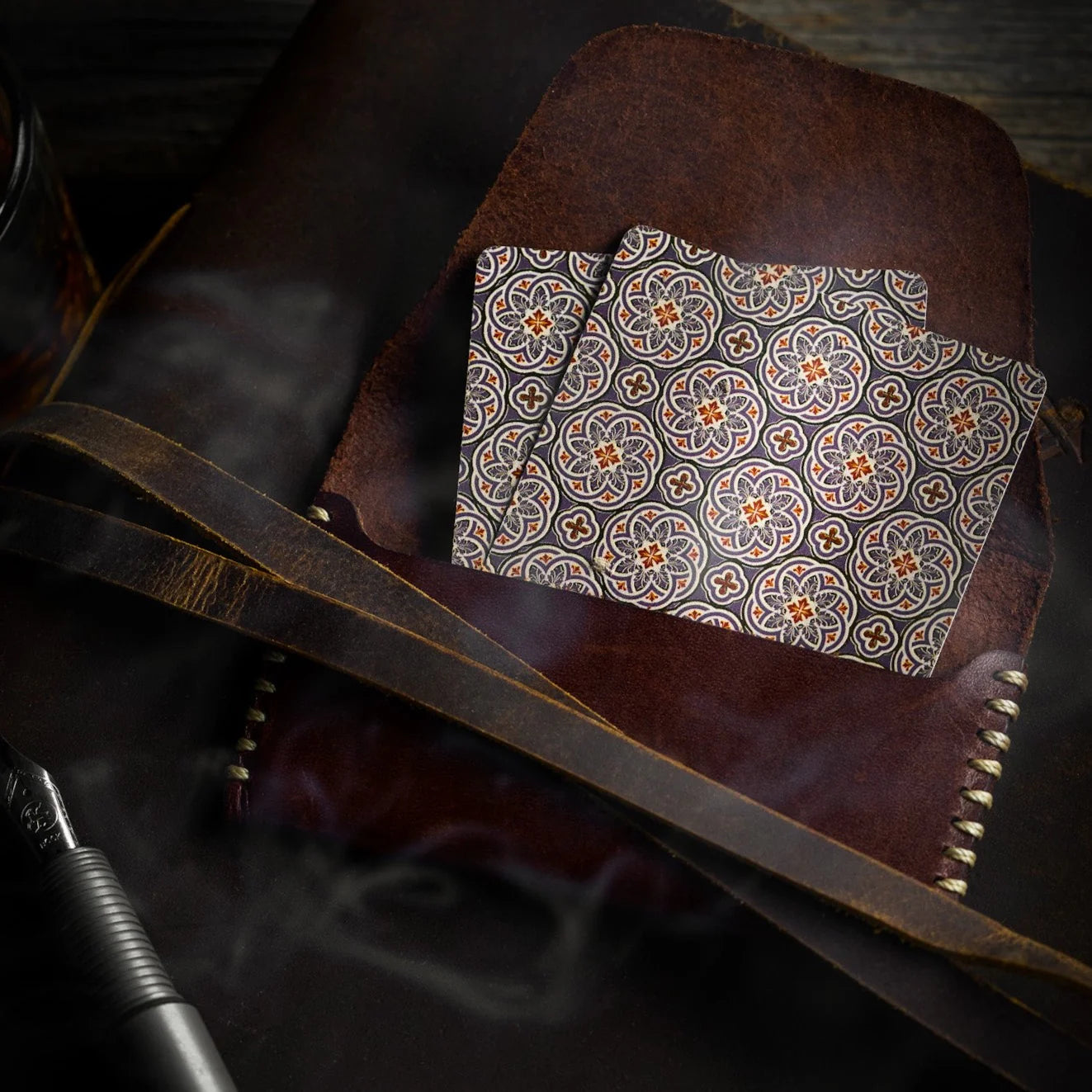 Stone Garden V2 Playing Cards Playing Cards by Black Ink Branded