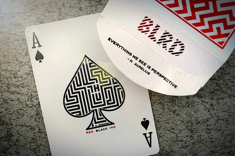 BLRD Playing Cards by David Blaine Red Playing Cards by David Blaine Playing Cards