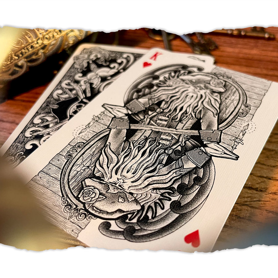 Pirate Playing Cards - Mechanical Daylight Box