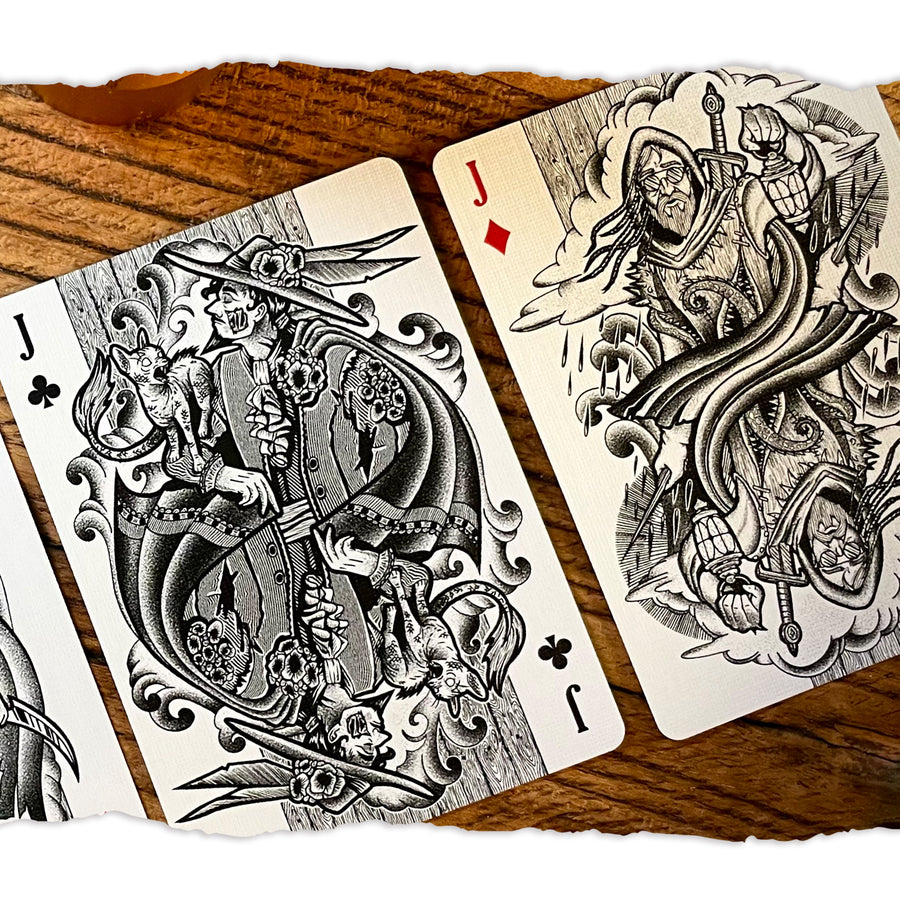 Pirate Playing Cards - Mechanical Daylight Box