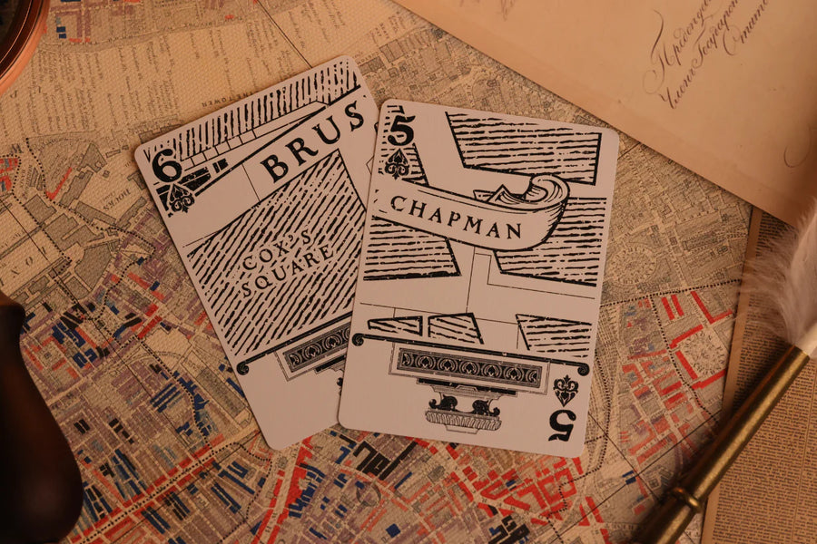 Jack the Ripper & Sherlock Holmes - Skewer Edition Playing Cards