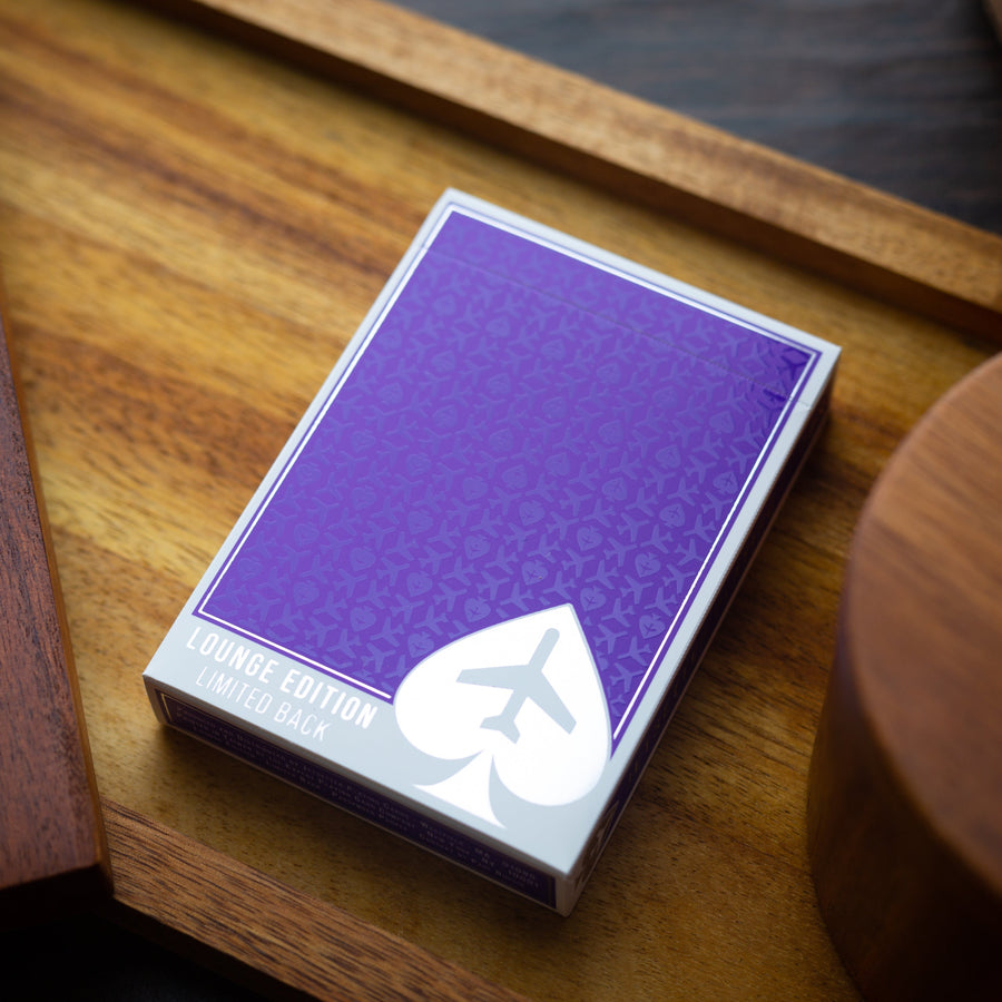 Purple Limited Edition Jetsetter Playing Cards