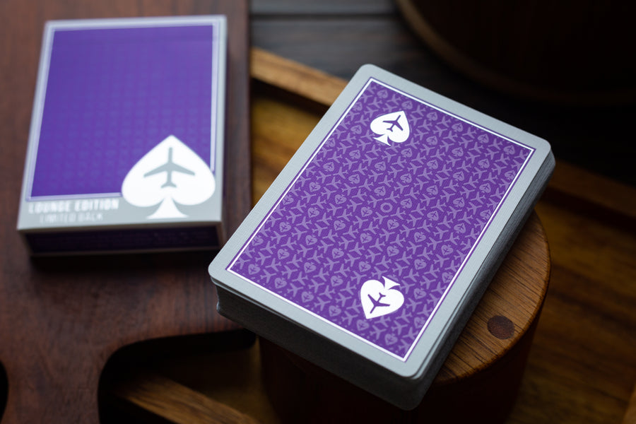 Purple Limited Edition Jetsetter Playing Cards