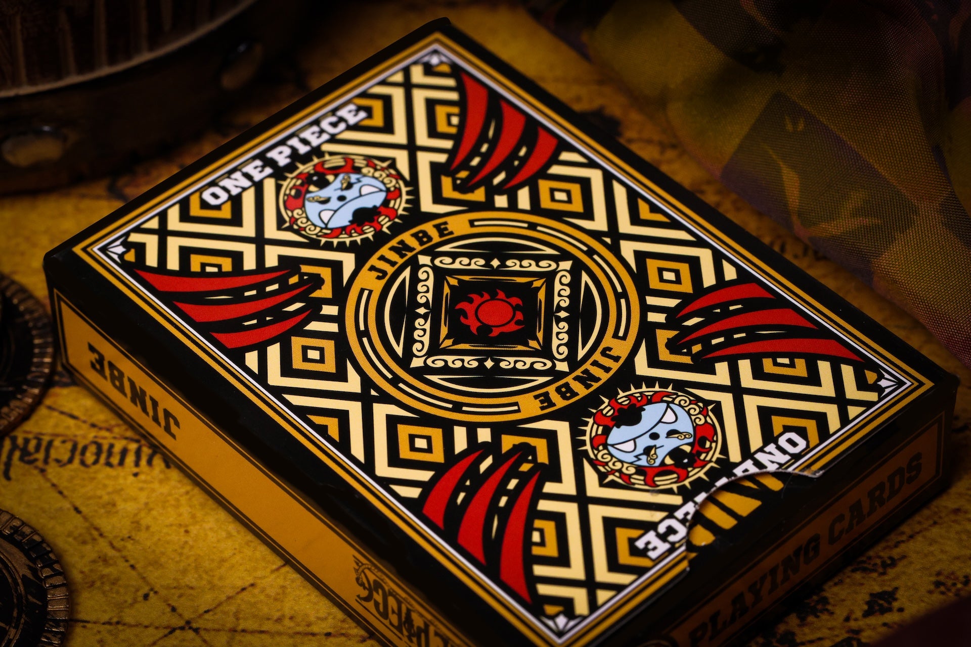 One Piece Playing Cards - Jinbe Rare Playing Cards One Piece Playing Cards - Jinbe Rare Playing Cards