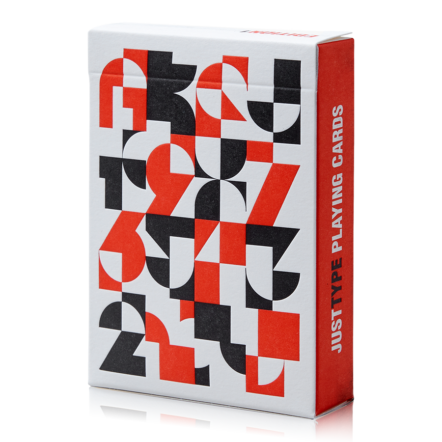 Just Type Playing Cards