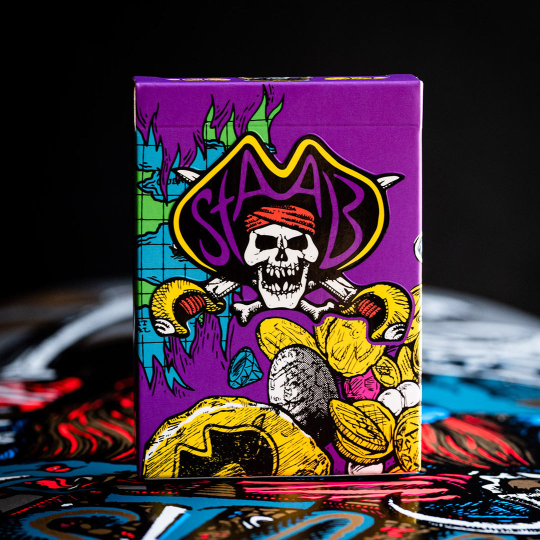 Embossed tuck box detail, Kevin Staab 40th Anniversary deck