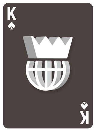 3D Motion Playing Cards Playing Cards by Kikkerland