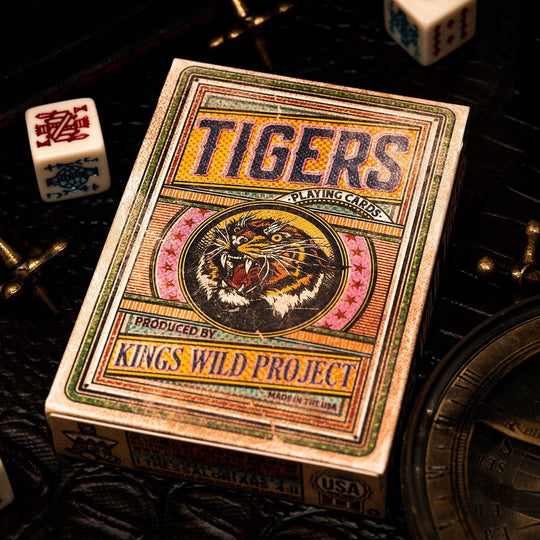 Kings Wild Tigers Playing Cards by Kings Wild Project