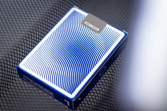Mono Xero Chroma Edition Playing Cards - Blue Playing Cards by Luke Wadey