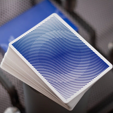 Mono Xero Chroma Edition Playing Cards - Blue Playing Cards by Luke Wadey