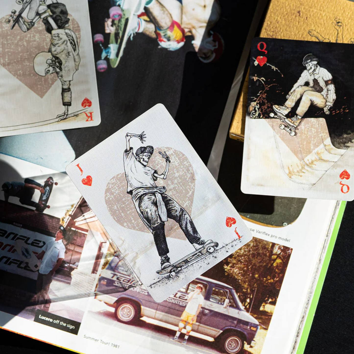 Skating 
Playing Cards