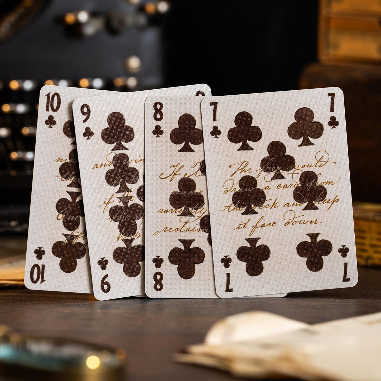 Le Voyage du Chat Rouge Playing Cards