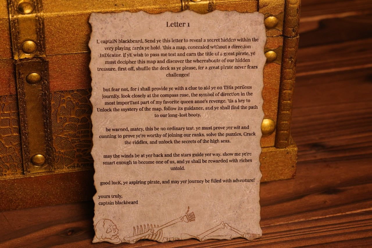 Trial of Blackbeard Playing Cards - Pearl Special Edition