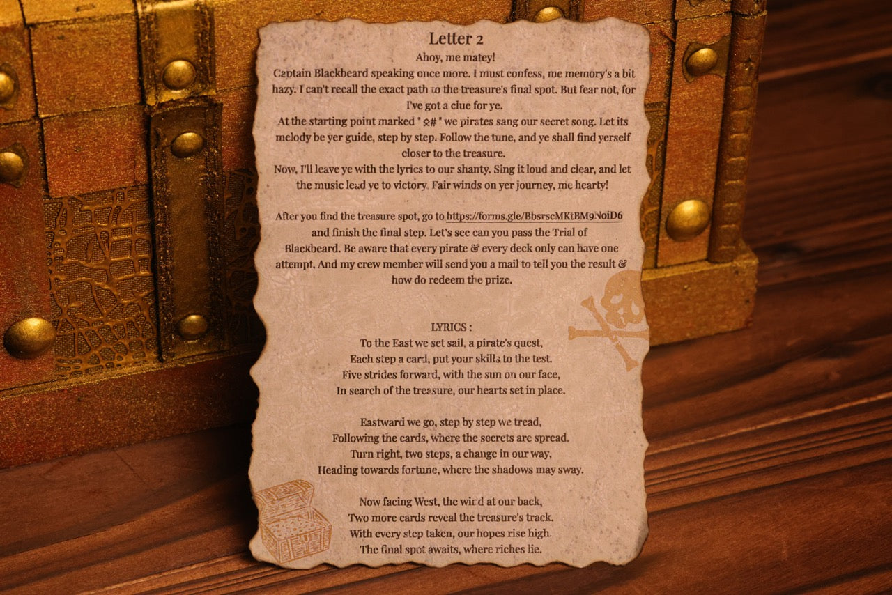 Trial of Blackbeard Playing Cards - Pearl Special Edition