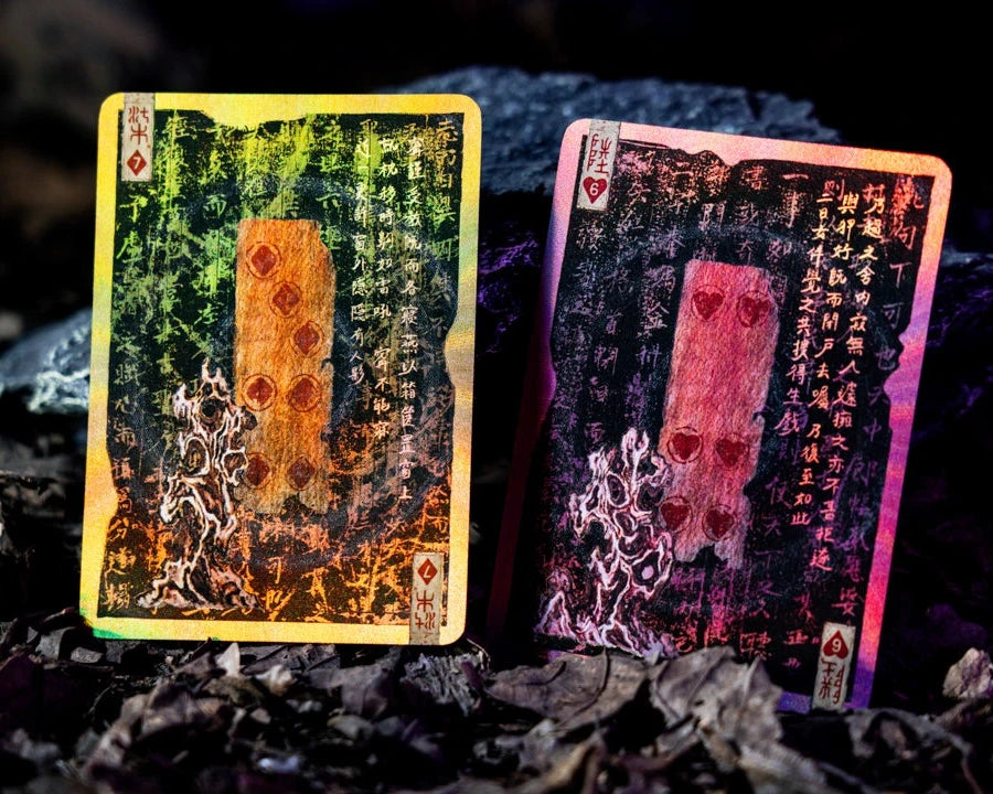 Netherlight Holographic playing cards
