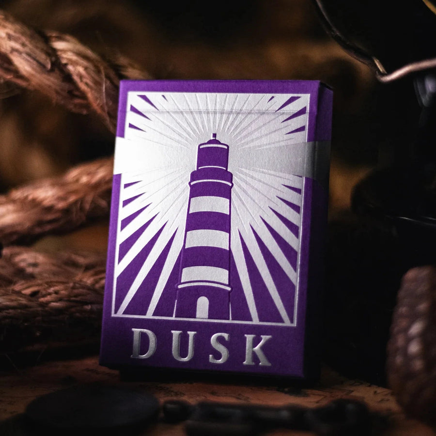 Lighthouse Dusk Playing Cards by Emily sleights 52