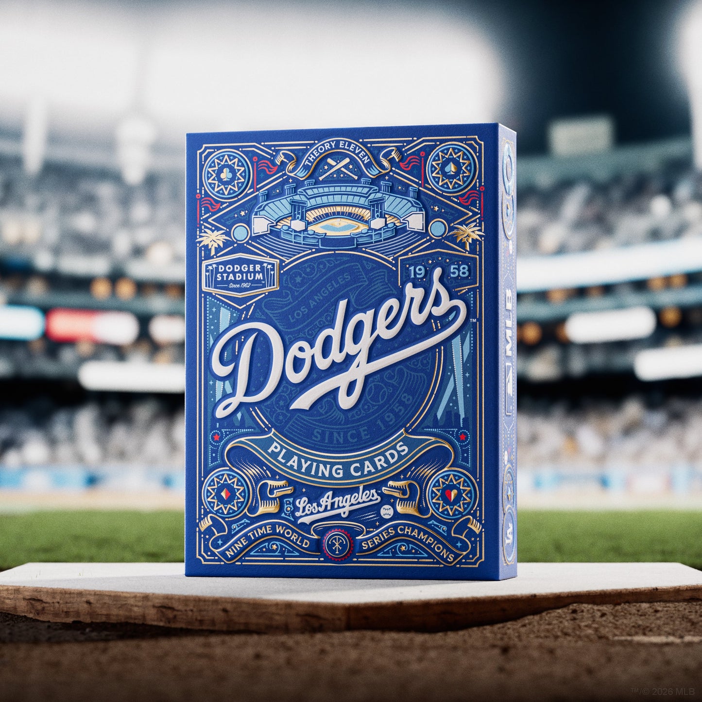Los Angeles Dodgers Baseball Playing Cards