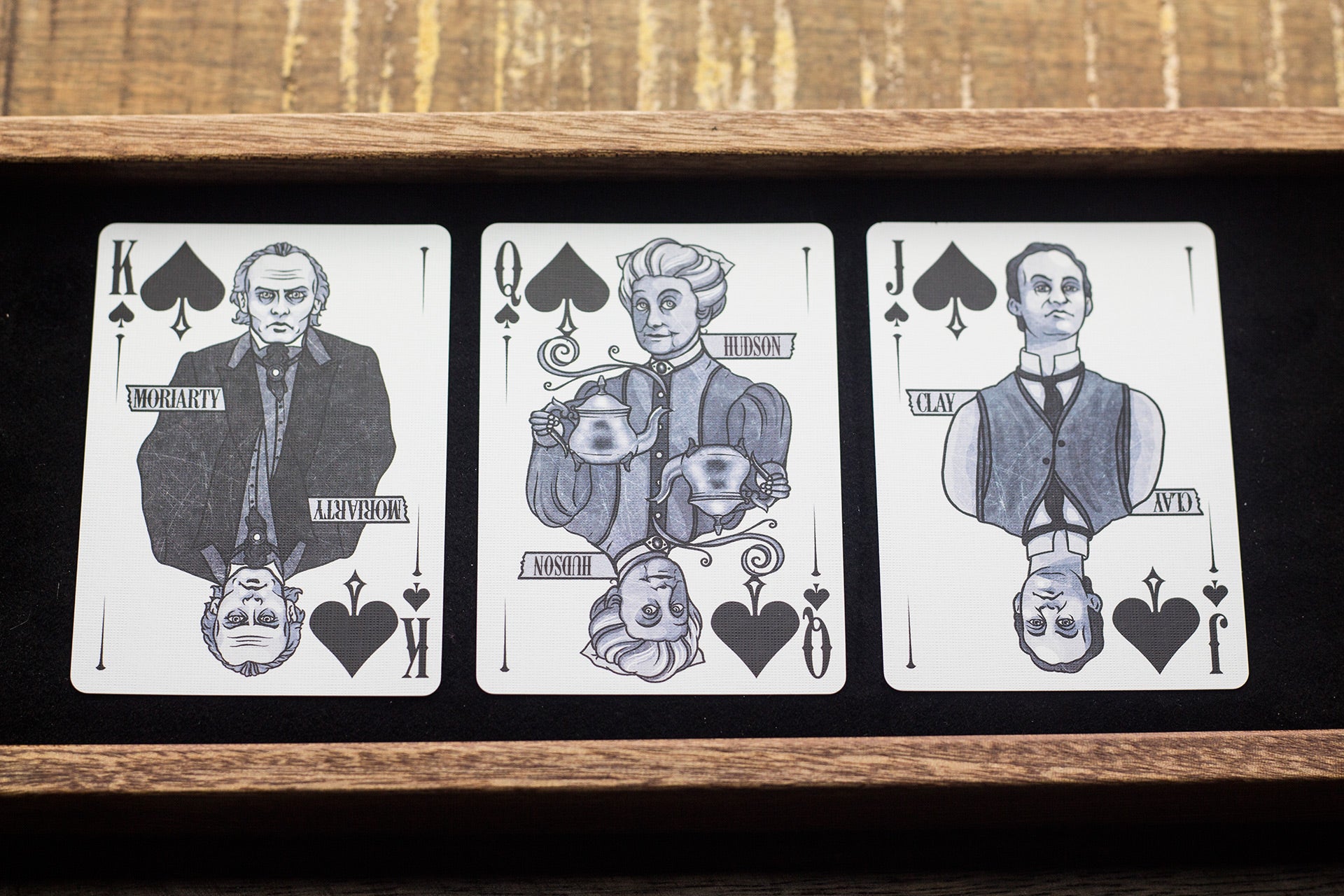Sherlock Holmes Moriarty Edition V2 Playing Cards* Playing Cards by Kings Wild Project